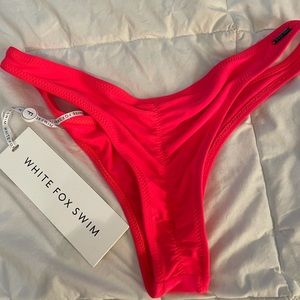 White Fox bikini bottom